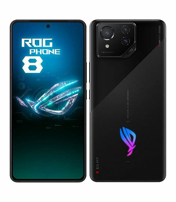 【中古】【安心保証】 ROG Phone 8 ROG8-BK16R256[256G] SIMフリー ファントムブラック