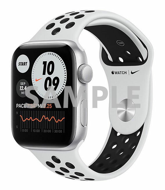 【中古】【安心保証】 SE 第1世代[44mm GPS]アルミニウム シルバー Apple Watch Nike MYYN2J