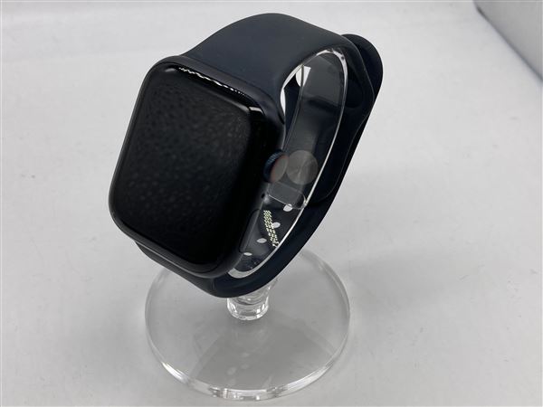 ゲオモバイルの【中古】【安心保証】 Series8[45mm/セルラー]アルミ ミッドナイト Apple Watch｜アングル3