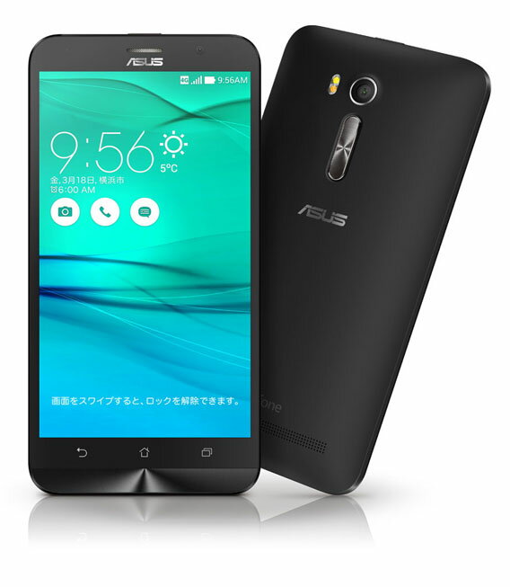 【中古】【安心保証】 SIMフリー ZenFoneGo[16G] ブラック
