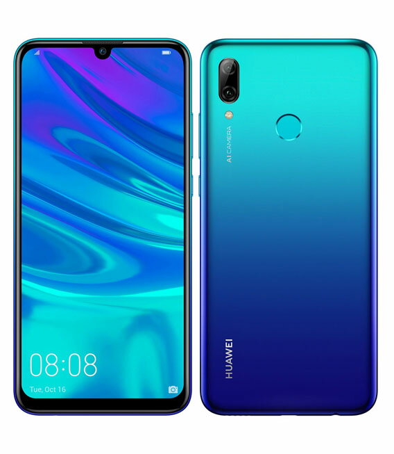 【中古】【安心保証】 HUAWEI nova lite 3 POT-LX2J[32GB] UQモバイル オーロラブルー