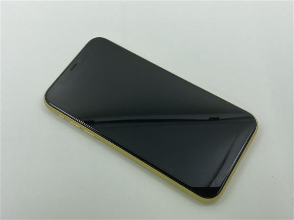 【中古】【安心保証】 iPhone11[128GB] SIMロック解除 SB/YM イエロー