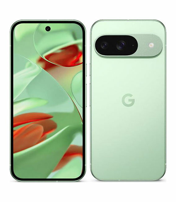 【中古】【安心保証】 Google Pixel 9[128GB] SIMフリー ウィンターグリーン