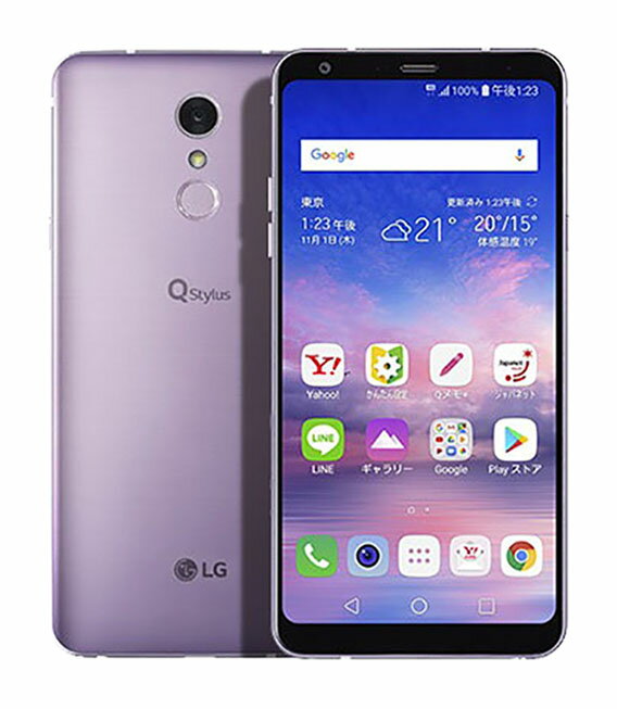 【中古】【安心保証】 Y!mobile 801LG ラベンダー