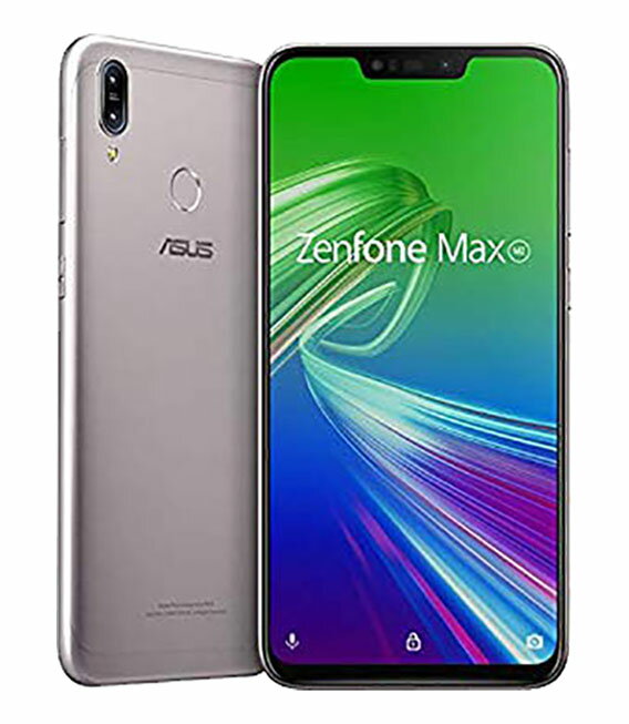 【中古】【安心保証】 ZenFone Max M2 ZB633KL-SL32S4[32GB] SIMフリー メテオシルバー