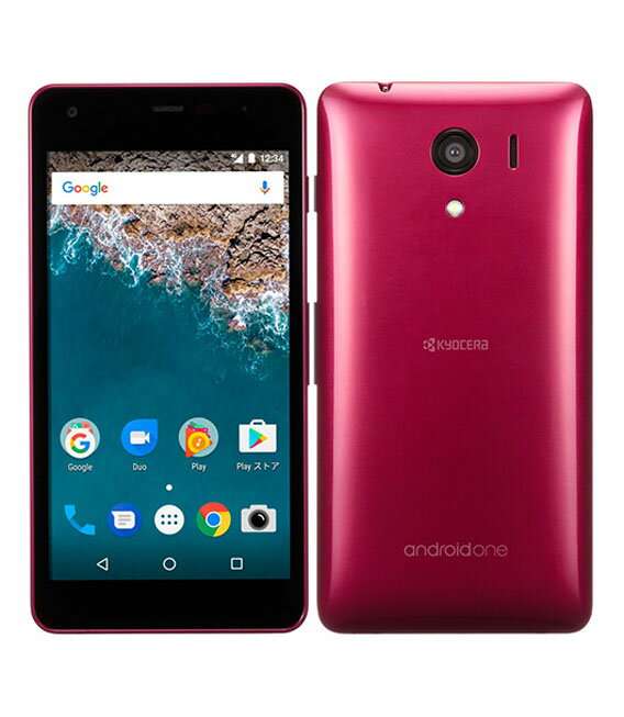 【中古】【安心保証】 Y!mobile Android One S2 レッド