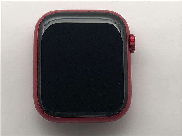 【中古】【安心保証】 バンド無 Series9[45mm/GPS]アルミ レッド Apple Watch
