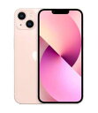 【中古】【安心保証】 iPhone13[128GB] SIMフリー MLNE3J ピンク