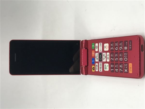 【中古】【安心保証】 かんたん携帯11 A207SH[8GB] SoftBank ピンク