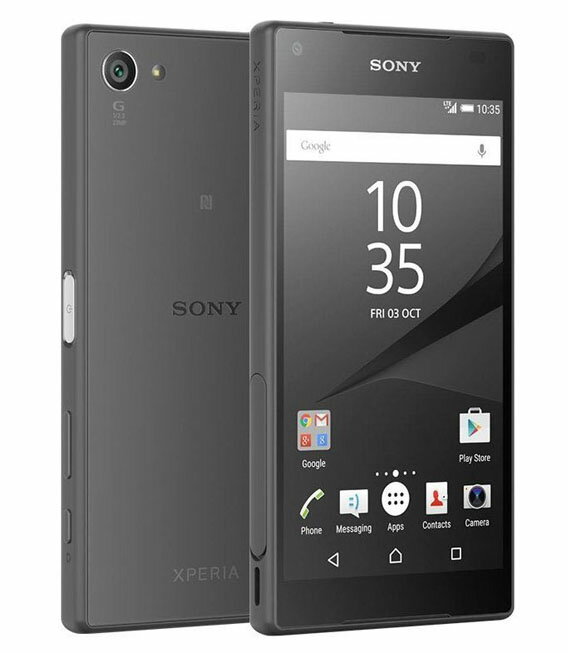 【中古】【安心保証】 Xperia Z5 Compact E5823 32GB SIMフリー グラファイトブラック