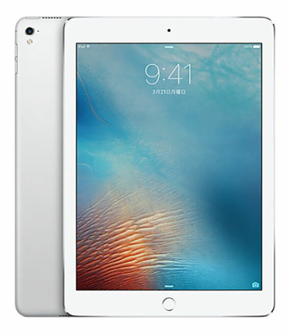 【中古】【安心保証】 iPad 9.7インチ 第5世代[128GB] セルラー SIMフリー シルバー 1