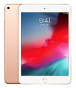 【中古】【安心保証】 iPadmini 7.9インチ 第5世代[256GB] Wi-Fiモデル ゴールド