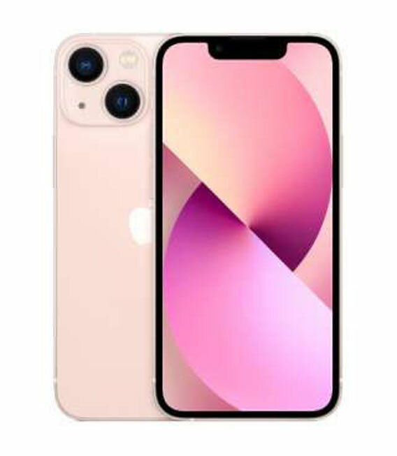 【中古】【安心保証】 iPhone13 mini[128GB] 楽天モバイル MLJF3J ピンク