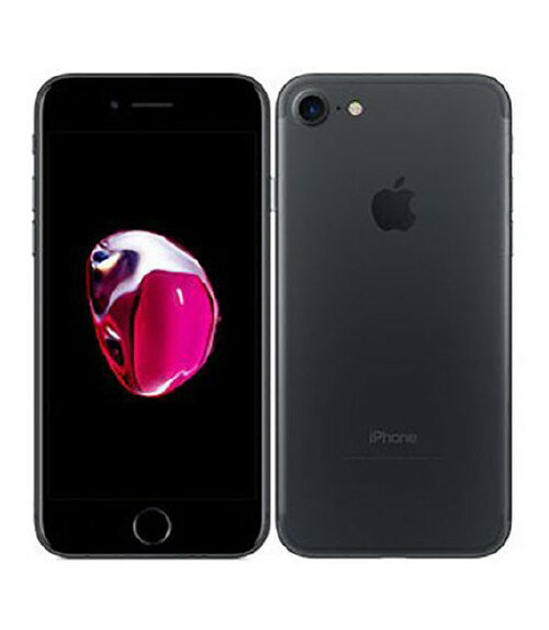 【中古】【安心保証】 iPhone7[128GB] SIMフリー NNCK2J ブラック