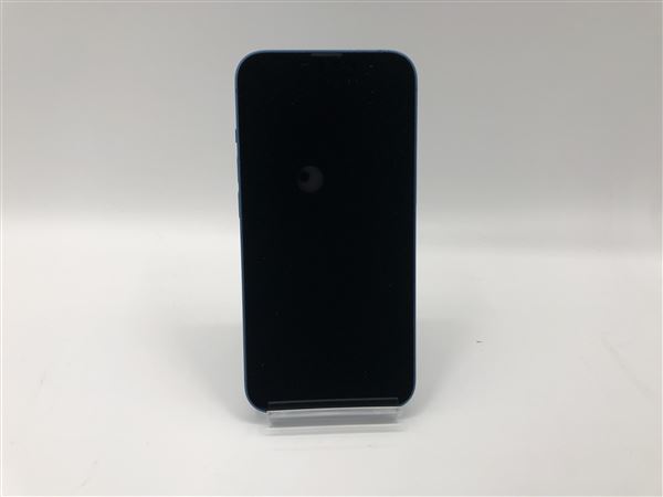 【中古】【安心保証】 iPhone13[256GB] au/UQ MLNM3J ブルー