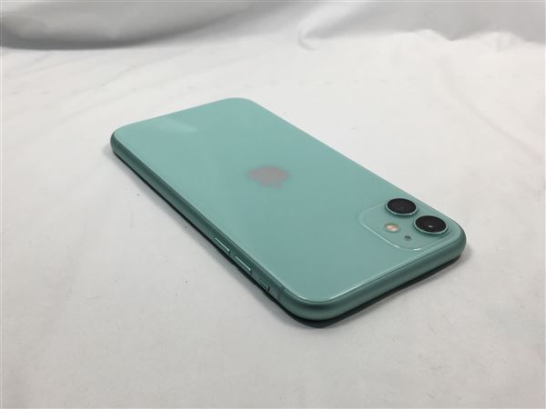 【中古】【安心保証】 iPhone11[256GB] SIMロック解除 docomo グリーン