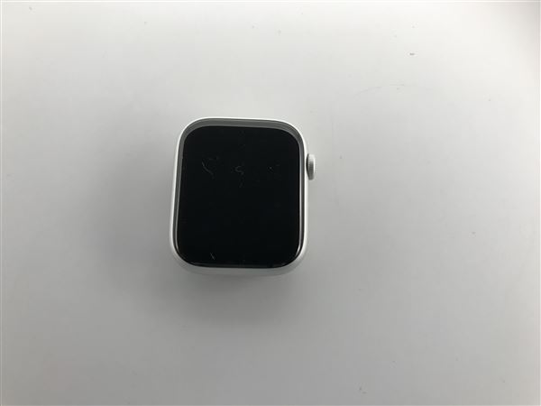 【中古】【安心保証】 Series9[45mm/GPS]アルミ シルバー Apple Watch