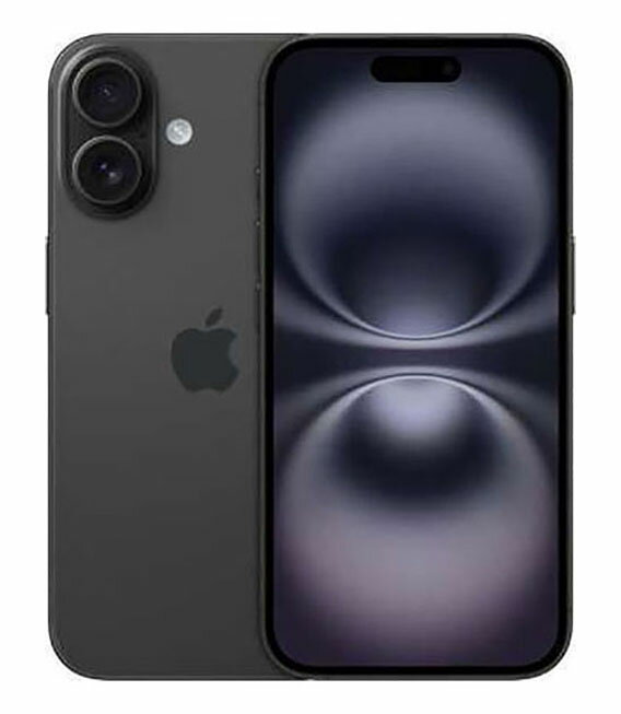 【中古】【安心保証】 iPhone16 Plus[512GB] SIMフリー ブラック