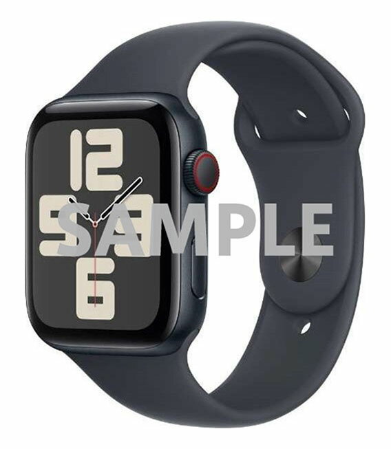 【中古】【安心保証】 SE 第2世代[44mm/セルラー]アルミ ミッドナイト Apple Watch