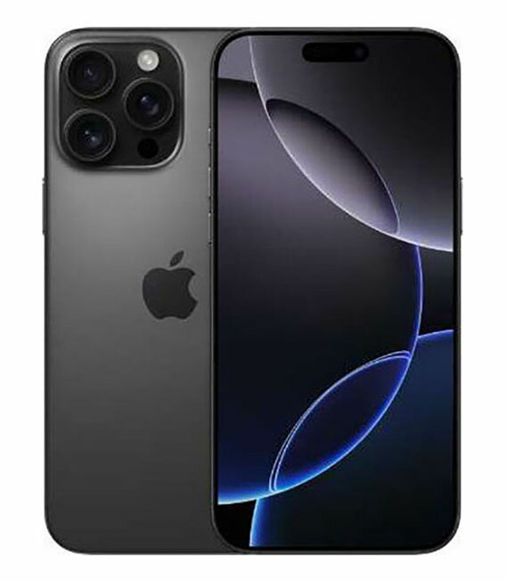 【中古】【安心保証】 iPhone16 Pro[512GB] 楽天モバイル ブラックチタニウム