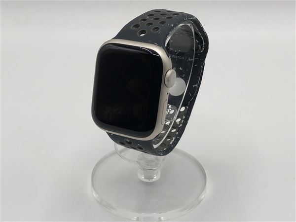 【中古】【安心保証】 Series9[41mm/GPS]アルミ スターライト Apple Watch