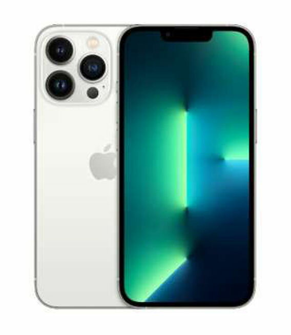 【中古】【安心保証】 iPhone13 Pro[128GB] SIMフリー NLUF3J シルバー