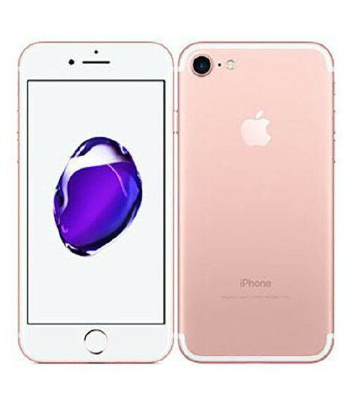 【中古】【安心保証】 iPhone7[128GB] docomo NNCN2J ローズゴールド