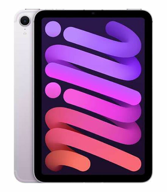 【中古】【安心保証】 iPad mini 8.3インチ A17 Pro[128GB] セルラー SIMフリー パープル(2)