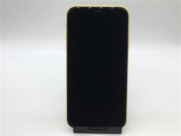 【中古】【安心保証】 iPhone11[64GB] SIMロック解除 SB/YM イエロー