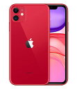 【中古】【安心保証】 iPhone11[128GB] docomo MWM32J レッド