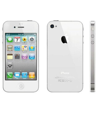 【中古】【安心保証】 SoftBank iPhone4[32G] ホワイト