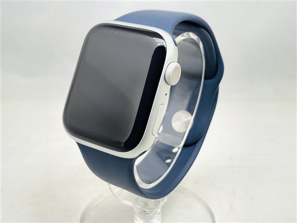 【中古】【安心保証】 Series9[45mm/GPS]アルミ シルバー Apple Watch
