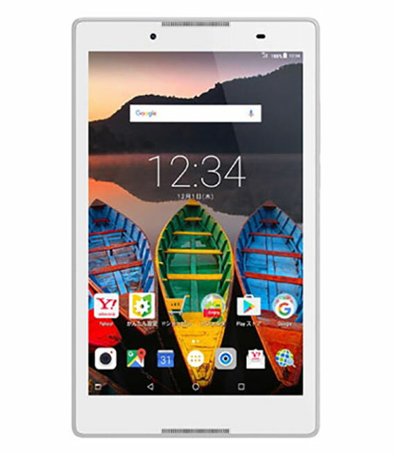 【中古】【安心保証】 Lenovo TAB3 602LV[16GB] Y!mobile ポラールホワイト