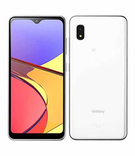 【中古】【安心保証】 Galaxy A21 シンプル SCV49[64GB] au ホワイト