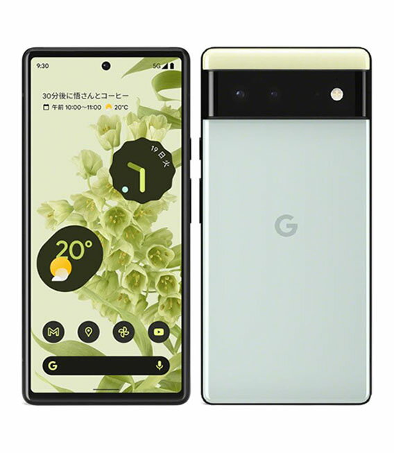 【中古】【安心保証】 Google Pixel 6[256GB] SoftBank ソータシーフォーム