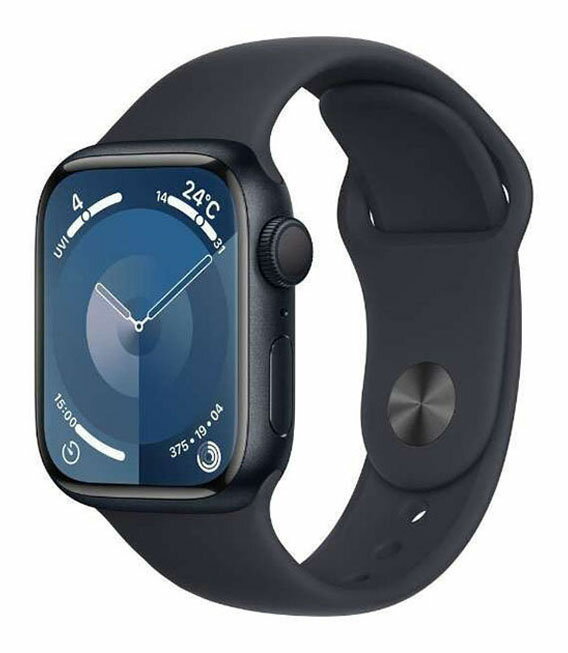 乐天商城 - 【中古】【安心保証】 Series9[45mm/セルラー]アルミ ミッドナイト Apple Watch