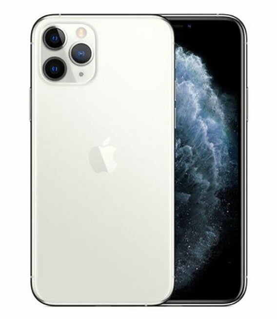 【中古】【安心保証】 iPhone11 Pro[64GB] SIMロック解除 au シルバー