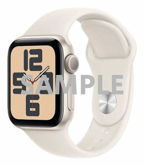 【中古】【安心保証】 SE 第2世代[40mm/GPS]アルミ スターライト Apple Watch