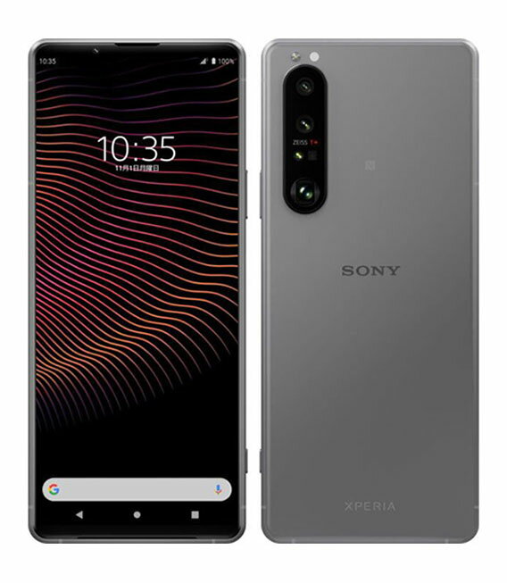 【中古】【安心保証】 Xperia 1 III XQ-BC42[512GB] SIMフリー フロストグレー