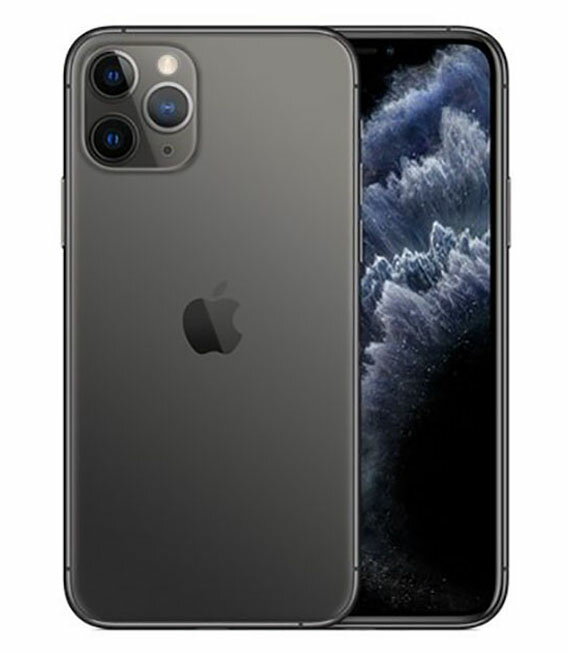 【中古】【安心保証】 iPhone11 Pro[256GB] docomo スペースグレイ
