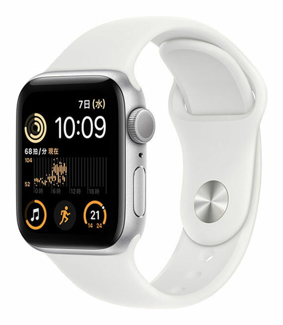 【中古】【安心保証】 SE 第2世代[44mm/GPS]アルミ シルバー Apple Watch