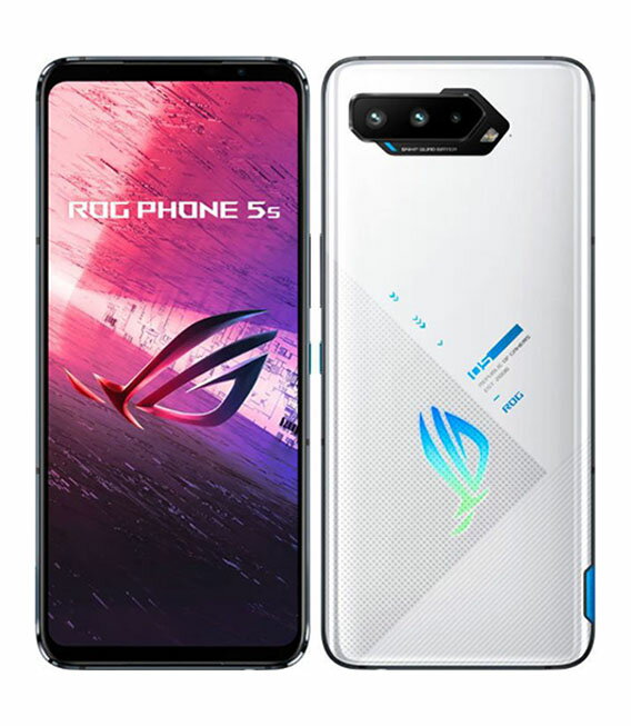 šۡڰ¿ݾڡ ROG Phone 5s ZS676KS-WH256R12[256GB] SIMե꡼ ȡۥ磻