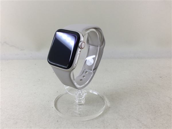 【中古】【安心保証】 SE 第2世代[40mm/セルラー]アルミ スターライト Apple Watch