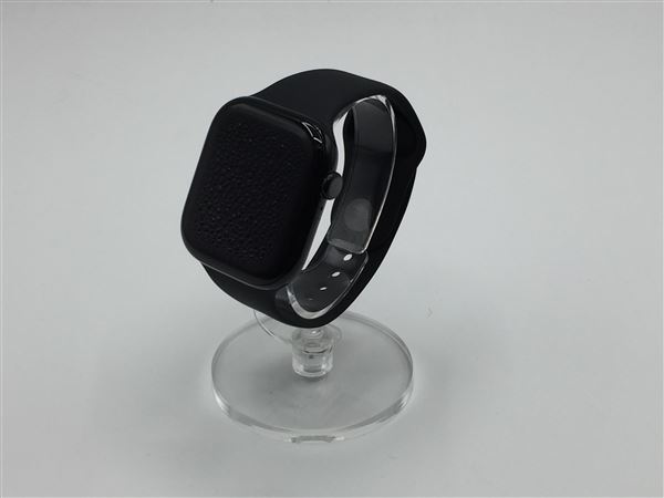【中古】【安心保証】 Series10[46mm/セルラー]アルミ ジェットブラック Apple Watch
