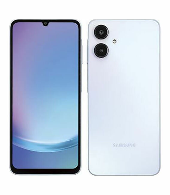 【中古】【安心保証】 Galaxy A25 5G SCG33[64GB] au ライトブルー