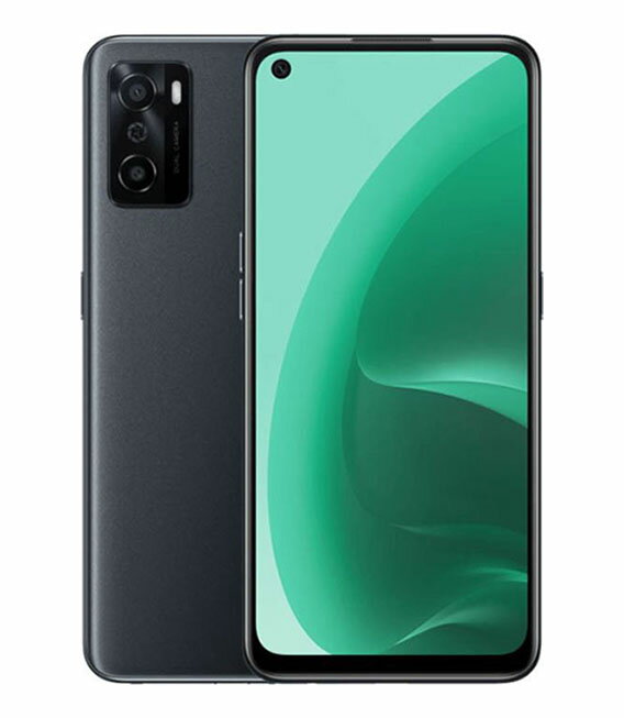 【中古】【安心保証】 OPPO A55s 5G CPH2309[64GB] SIMフリー ブラック mineo版