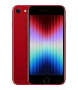 【中古】【安心保証】 iPhoneSE 第3世代[64GB] au/UQ MMYE3J PRODUCTRED