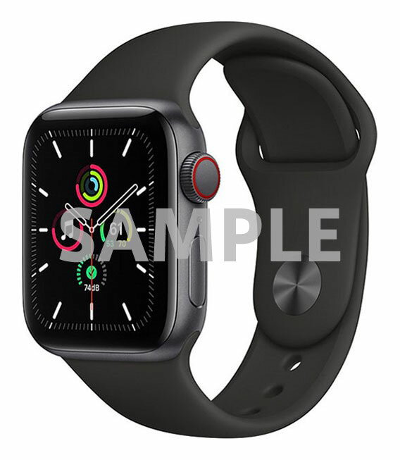 【中古】【安心保証】 SE 第1世代[40mm セルラー]アルミニウム スペースグレイ Apple Watch MKR23J