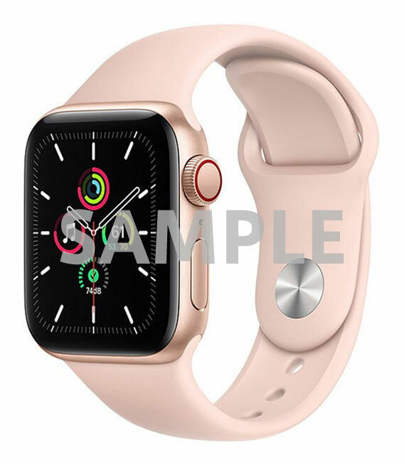 【中古】【安心保証】 SE 第1世代 40mm セルラー アルミニウム ゴールド Apple Watch MKQX3J