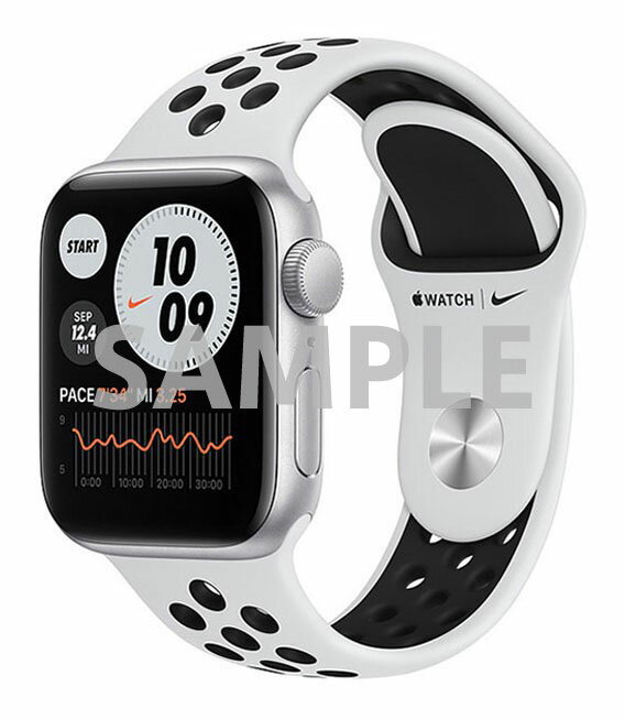 【中古】【安心保証】 SE 第1世代[40mm GPS]アルミニウム シルバー Apple Watch Nike MKQ23J